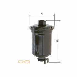 Filtre à carburant BOSCH 0 986 450 103 - Vue supplémentaire 7