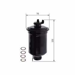 Filtre à carburant BOSCH 0 986 450 109 - Vue supplémentaire 6