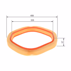 Filtre à air BOSCH 1 457 429 787 - Vue supplémentaire 7
