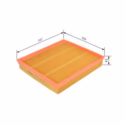 Filtre à air BOSCH 1 457 433 003 - Vue supplémentaire 7