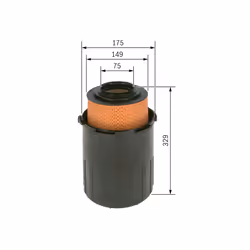 Filtre à air BOSCH 1 457 433 005 - Vue supplémentaire 7