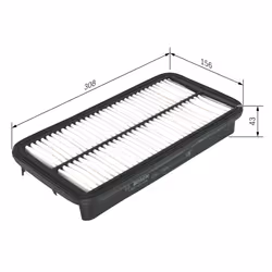 Filtre à air BOSCH 1 987 429 135 - Vue supplémentaire 7