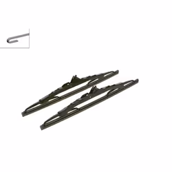 Balai d'essuie-glace BOSCH 3 397 118 700, Twin, 340mm, Avant, 2 pièce - Vue supplémentaire 4