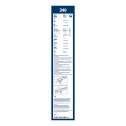 Balai d'essuie-glace BOSCH 3 397 118 700, Twin, 340mm, Avant, 2 pièce - Vue supplémentaire 6