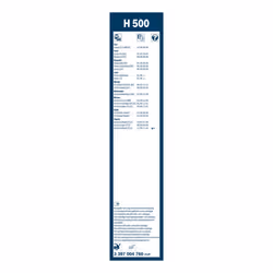 Balai d'essuie-glace BOSCH 3 397 004 760, Twin H500, 500mm, Arrière, 1 pièce - Vue supplémentaire 6