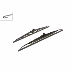 Balai d'essuie-glace BOSCH 3 397 118 403, Twin 531S, 530+450mm, Avant, 2 pièce - Vue supplémentaire 4
