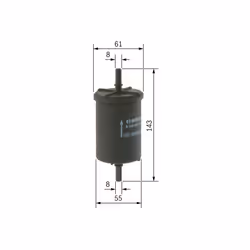 Filtre à carburant BOSCH 0 450 902 161 - Vue supplémentaire 7