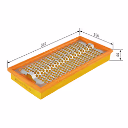 Filtre à air BOSCH 1 457 433 700 - Vue supplémentaire 6