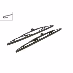 Balai d'essuie-glace BOSCH 3 397 001 014, Twin, 560mm, Avant, 2 pièce - Vue supplémentaire 4