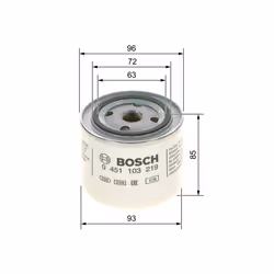 Filtre à huile BOSCH 0 451 103 219 - Vue supplémentaire 6