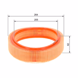 Filtre à air BOSCH 1 457 429 923 - Vue supplémentaire 7