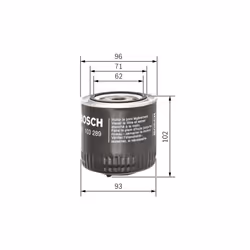 Filtre à huile BOSCH 0 451 103 289 - Vue supplémentaire 7
