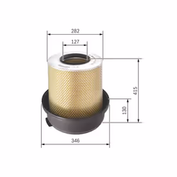 Filtre à air BOSCH 1 457 433 730 - Vue supplémentaire 7