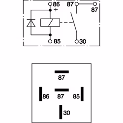 Relais BOSCH 0 332 019 109 - Vue supplémentaire 8