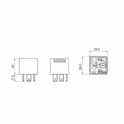 Relais BOSCH 0 332 209 204 - Vue supplémentaire 7