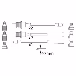 Faisceau d'allumage BOSCH 0 986 356 794 - Vue supplémentaire 6