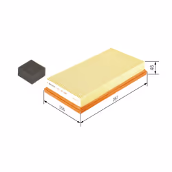 Filtre à air BOSCH 1 457 433 268 - Vue supplémentaire 7
