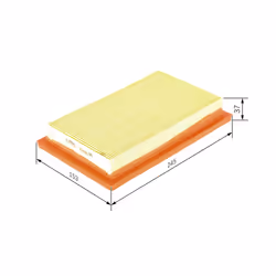Filtre à air BOSCH 1 457 433 269 - Vue supplémentaire 7