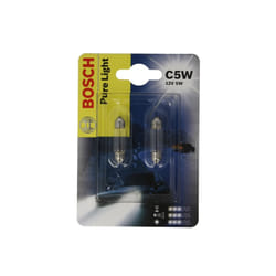Ampoule secondaire BOSCH C5W Pure Light 12V/5W, 2 pièce