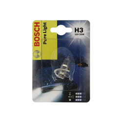 Ampoule halogène BOSCH H3 Pure Light 12V, 55W, 1 pièce