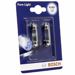 Ampoule Pure Light 2 K10W 12V 10W BOSCH Pure Light 2 K10W 12V 10W Général : Marque : BOSCH Type de produit : Phares - Feux -  ...