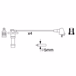 Faisceau d'allumage BOSCH 0 986 356 928 - Vue supplémentaire 6