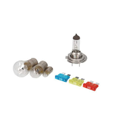 Jeu d'ampoules BOSCH H7 Minibox (+P21W R5W T4W 1x10A 1x15A 1x20A)