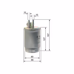 Filtre à carburant BOSCH 0 450 906 357 - Vue supplémentaire 7