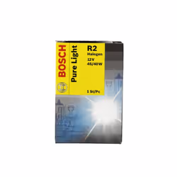 Ampoule secondaire BOSCH R2 Pure Light 12V, 45/40W, 1 pièce