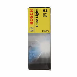 Ampoule halogène BOSCH H3 Pure Light 12V, 55W, 1 pièce