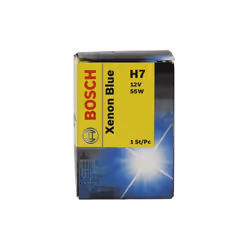 Ampoule halogène BOSCH H7 Xenon Blue 12V, 55W, 1 pièce