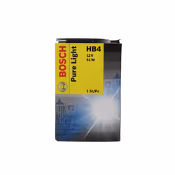 Ampoule halogène BOSCH HB4 Pure Light 12V, 55W, 1 pièce