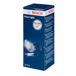 Ampoule secondaire BOSCH P21/5W Pure Light 12V, 5/21W, 10 pièce