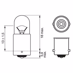 Ampoule secondaire BOSCH T2W Pure Light 12V, 2W, 10 pièce - Vue supplémentaire 7