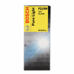 Ampoule BOSCH P21/4W Pure Light 12V, 4/21W, 10 pièce