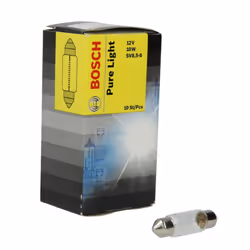 Ampoule secondaire BOSCH C10W Pure Light 12V, 10W, 10 pièce