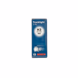 Ampoule halogène BOSCH H3 Trucklight 24V, 70W, 1 pièce