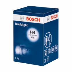 Ampoule halogène BOSCH H4 Trucklight 24V, 75/70W, 1 pièce