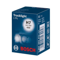 Ampoule halogène BOSCH H7 Trucklight 24V, 70W, 1 pièce