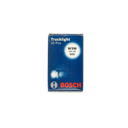 Ampoule secondaire BOSCH W3W Trucklight 24V, 3W, 10 pièce