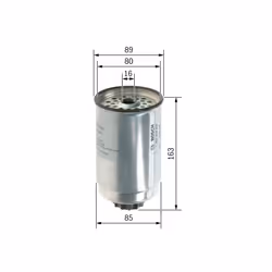 Filtre à carburant BOSCH 1 457 434 408 - Vue supplémentaire 7