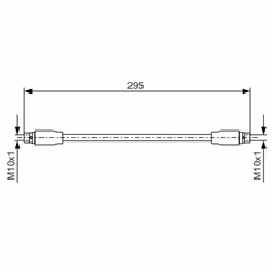 Flexible de frein BOSCH 1 987 476 717 - Vue supplémentaire 5