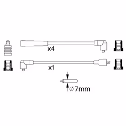 Faisceau d'allumage BOSCH 0 986 356 984 - Vue supplémentaire 6