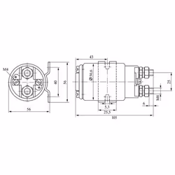 Relais BOSCH 0 333 009 010