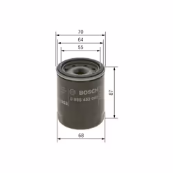 Filtre à huile BOSCH 0 986 452 041 - Vue supplémentaire 6