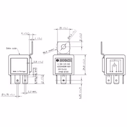 Relais BOSCH 0 332 015 002 - Vue supplémentaire 7
