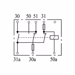 Relais de batterie BOSCH 0 333 300 003 - Vue supplémentaire 5