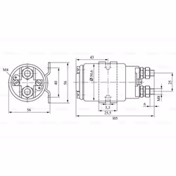 Relais BOSCH 0 333 009 005
