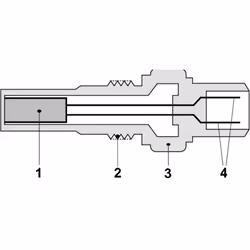 Sonde de température, liquide de refroidissement BOSCH 0 280 130 026 - Vue supplémentaire 10