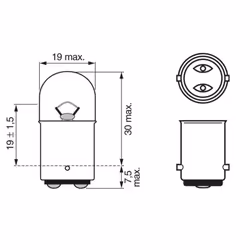 Ampoule secondaire BOSCH R5W Pure Light 12V, 5W, 10 pièce - Vue supplémentaire 7